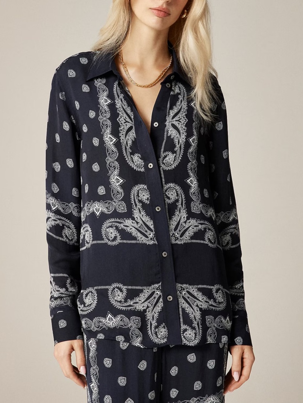 J Crew Jules Classic Fit Shirt